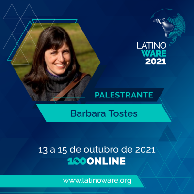 Latinoware2021 Card Barbara Tostes
